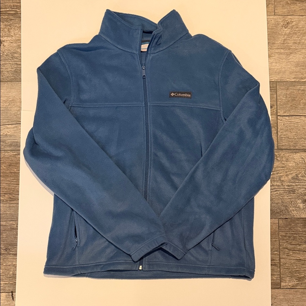 Columbia Deep Blue Full-Zip Fleece